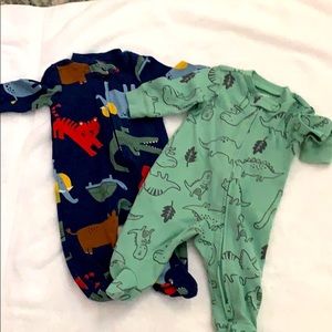 2 Sleepers with Dual Zippers